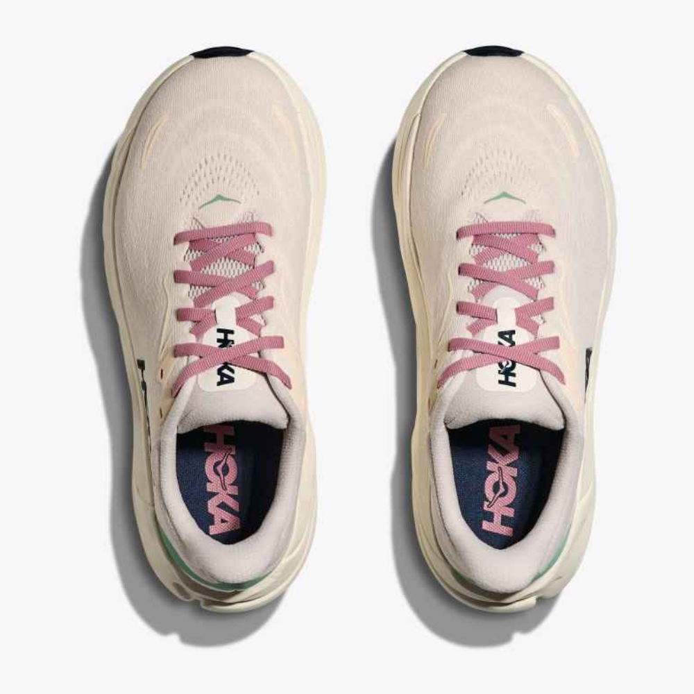 Women's Hoka Arahi 8 (Wide) Stability Shoes :Rose Cream