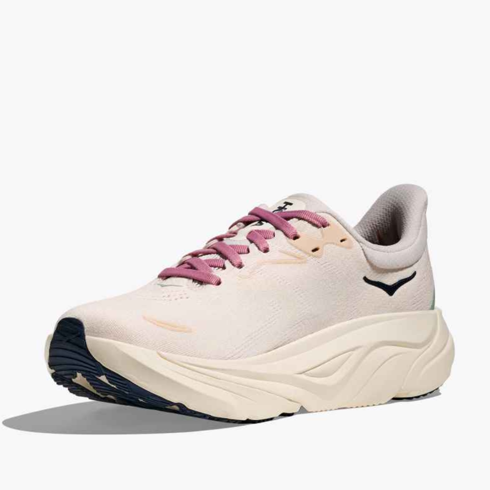 Women's Hoka Arahi 8 (Wide) Stability Shoes :Rose Cream