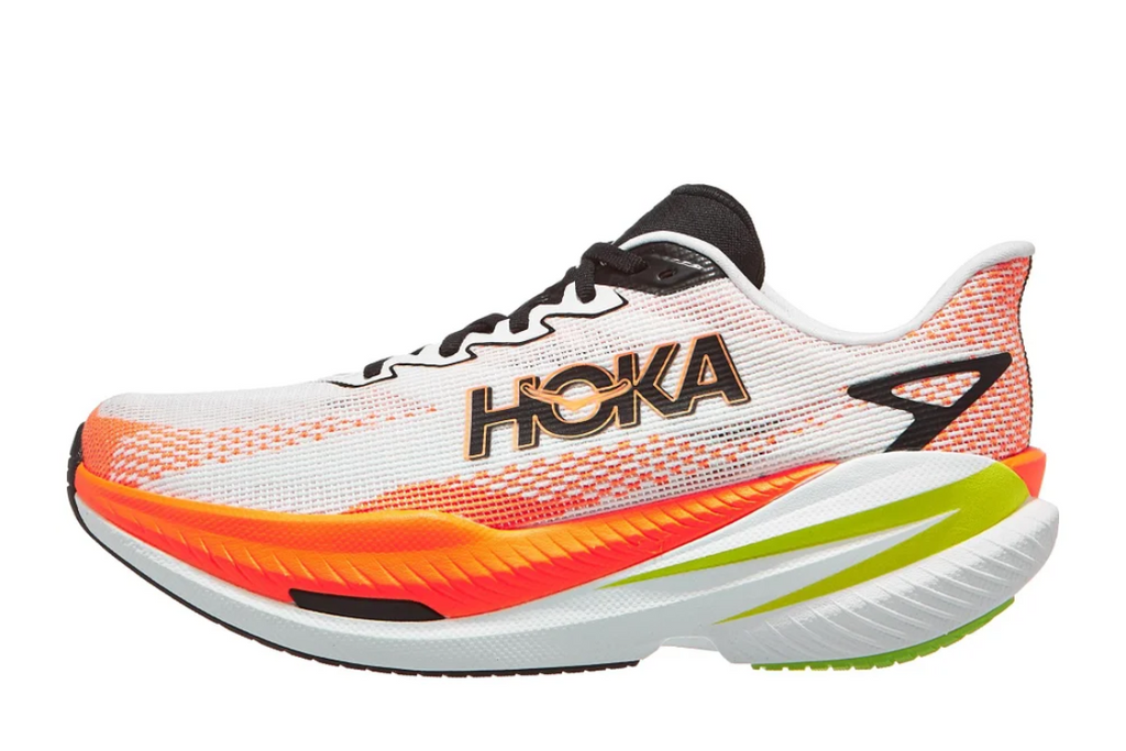 Mach X 3 Men's :White | Neon Tangerine