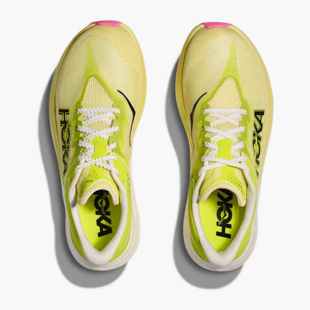 Hoka Rocket X 3 :Sunlight | Neon Hoka Citrus – iRUN Singapore