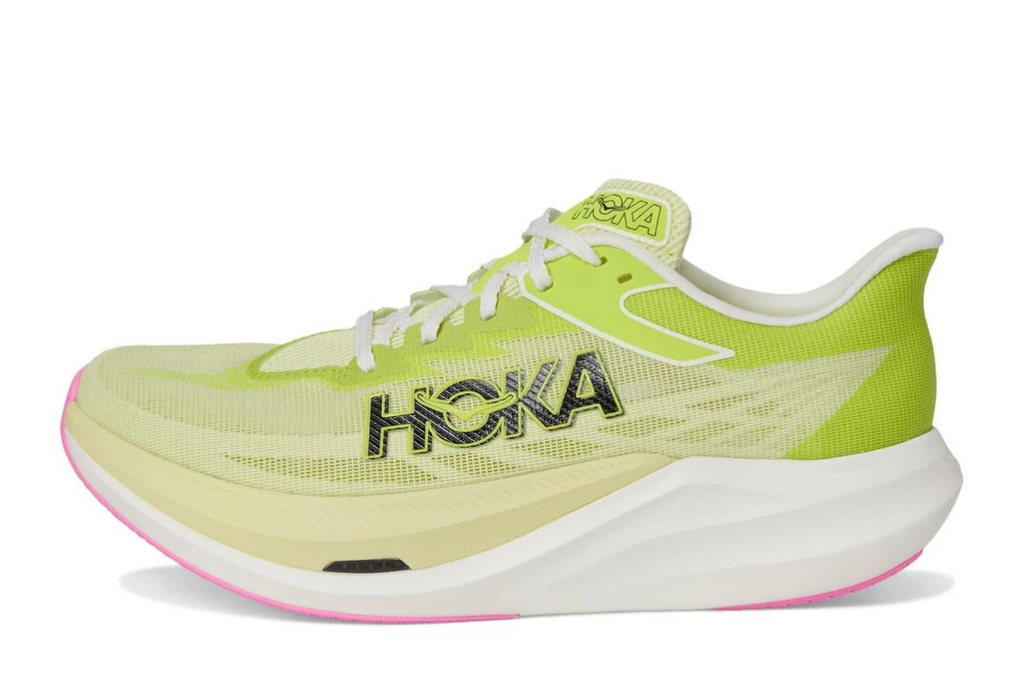 Rocket X 3 :Sunlight | Neon Hoka Citrus