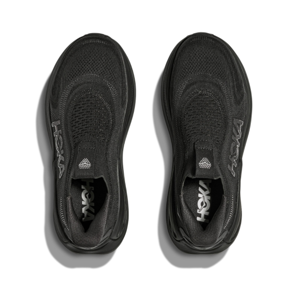 Men's Hoka Skyward Laceless Shoes :Black – iRUN Singapore