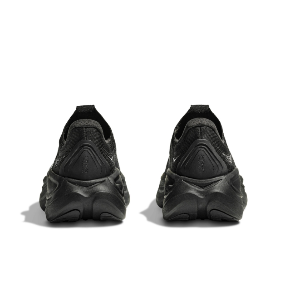 Men's Hoka Skyward Laceless Shoes :Black – iRUN Singapore