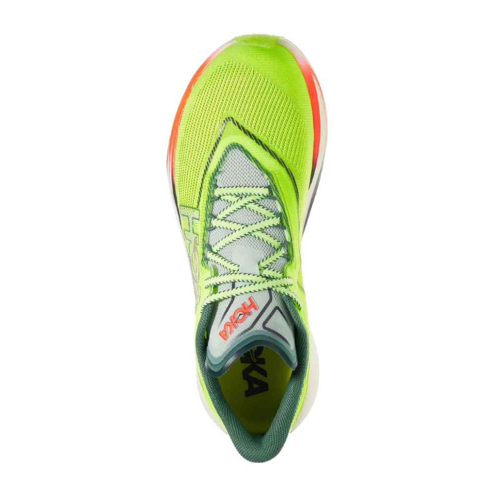 aoyuuu HOKA Unisex Cielo X1 3.0 - Neon Yuzu / Thyme – Running Lab Singapore