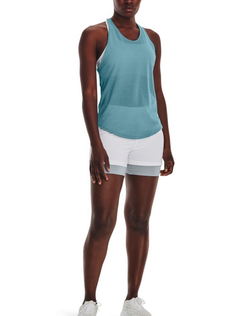 WOMEN'S STREAKER RUN TANK TOP :BLUE