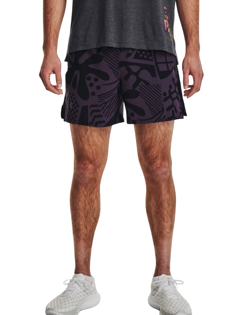 Men's We Run In Peace Short :Black