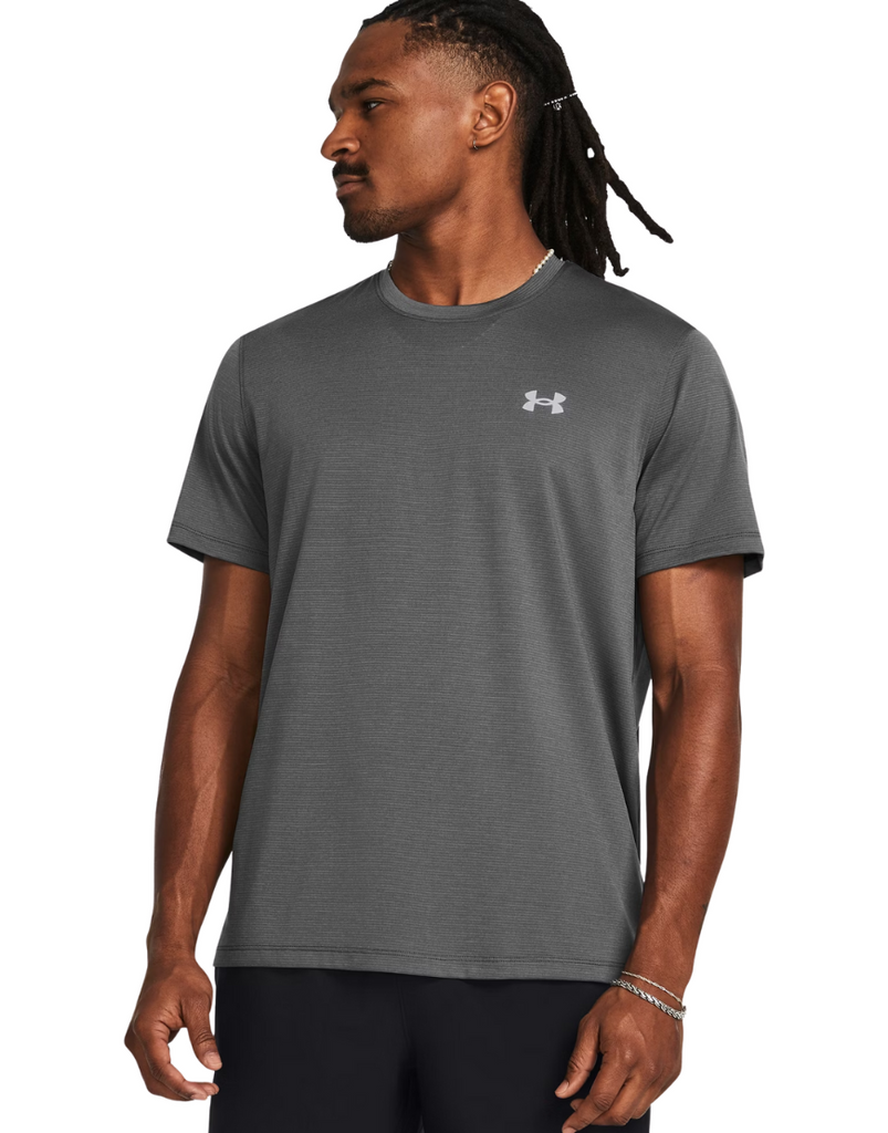 Men's Launch Short Sleeve :Grey