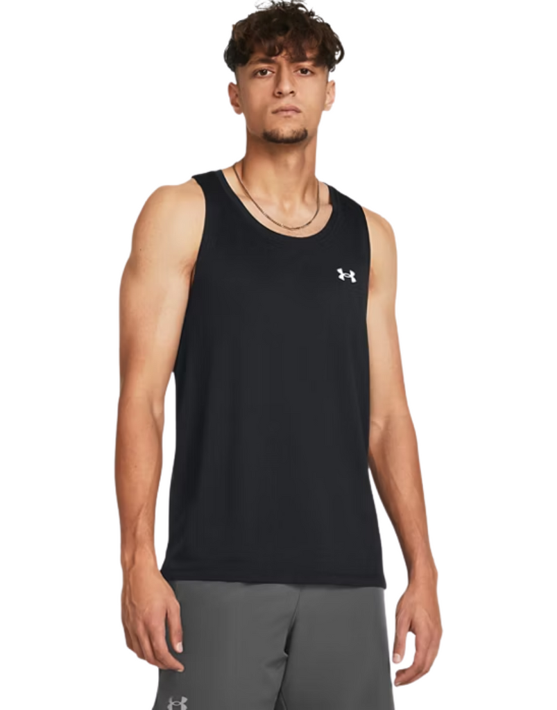 Men's Launch Singlet :Black