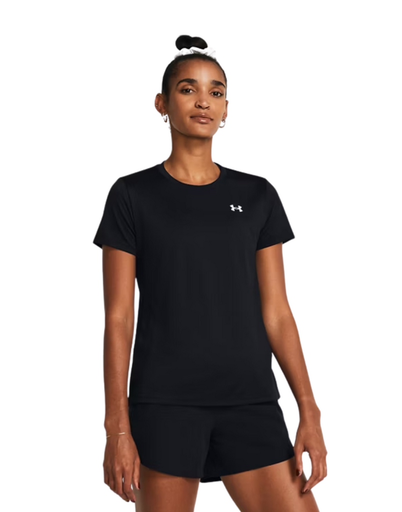 Women's Tech Short Sleeve Tee :Black