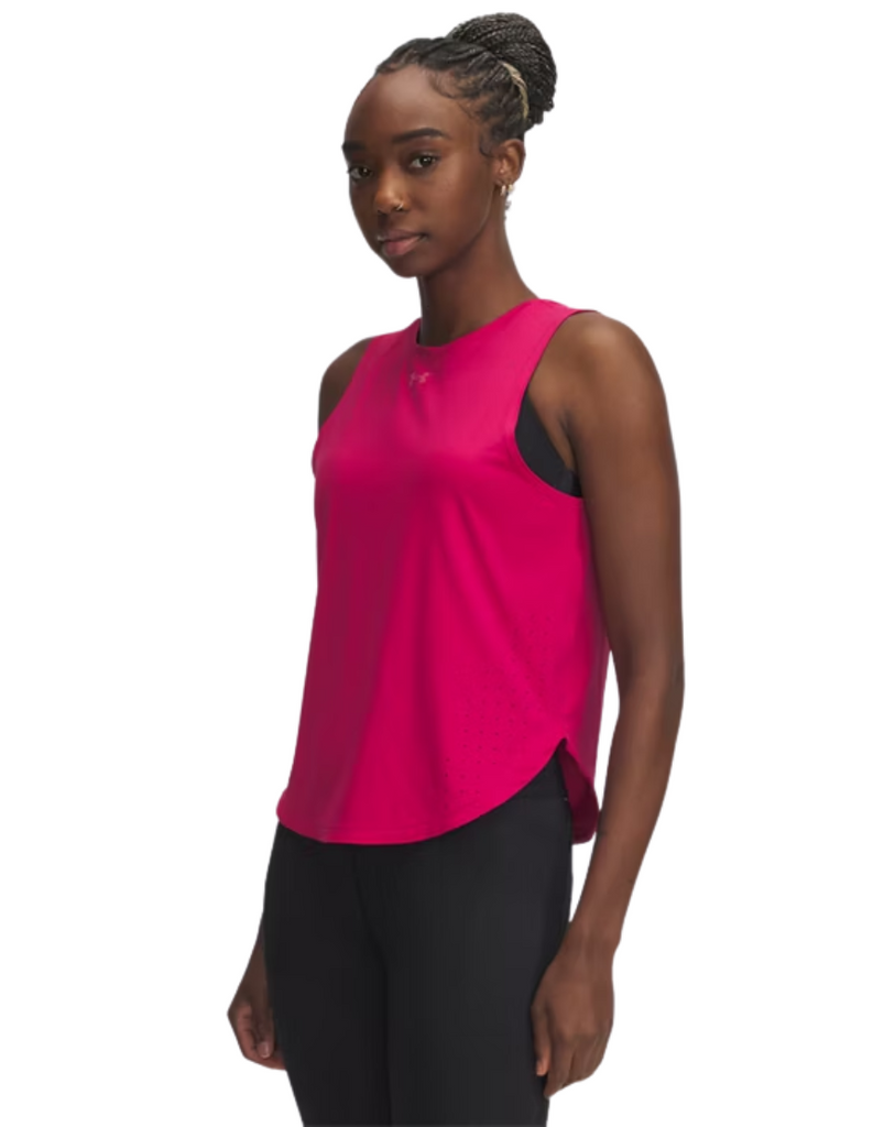 Women's Launch Elite Tank Top :Pink