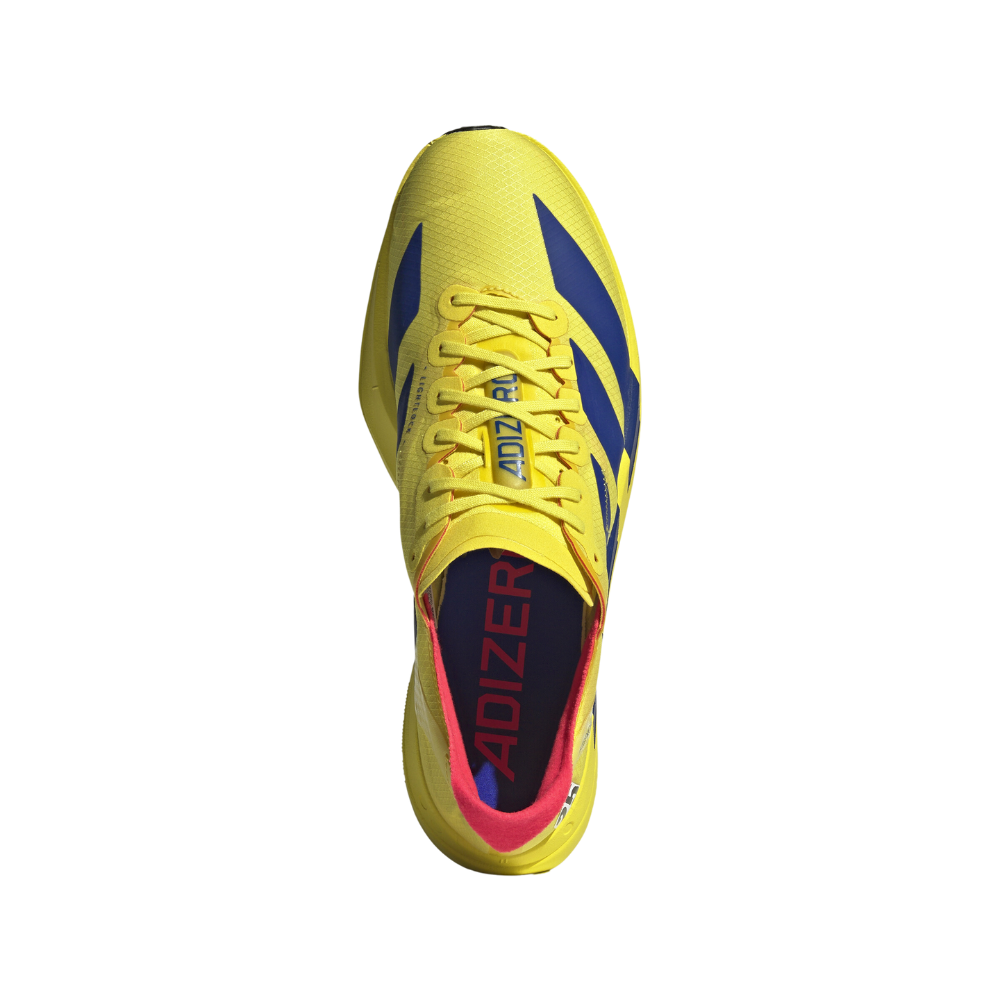 Men's Adidas Adizero Adios Pro 4 :Pure Sulfur | Lucid Blue – iRUN