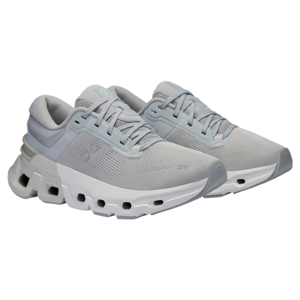 Women's On Cloudflyer Running Shoes :Glacier Wolf – iRUN Singapore