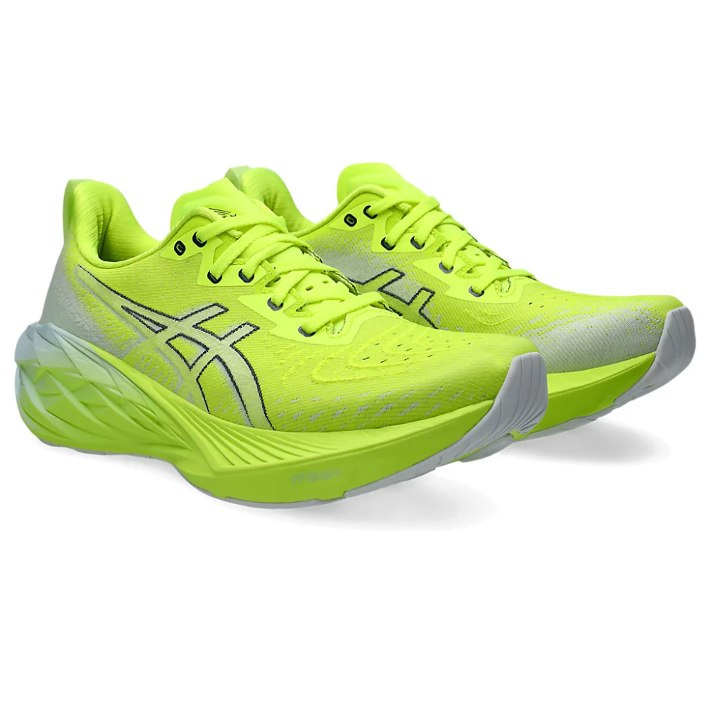 Men's Asics Novablast 4 :Safety Yellow I Cool Grey – iRUN Singapore