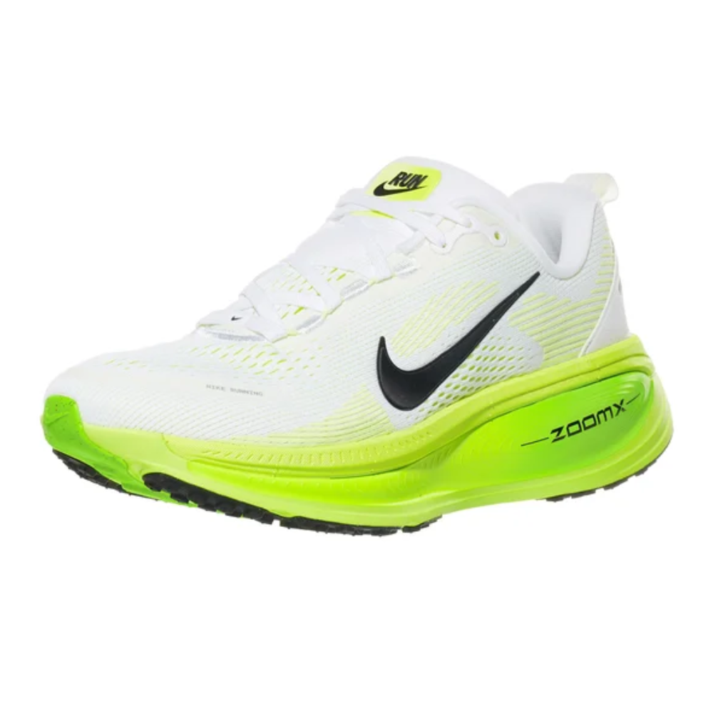 Vomero 18 Women's :White | Electric Green – iRUN Singapore
