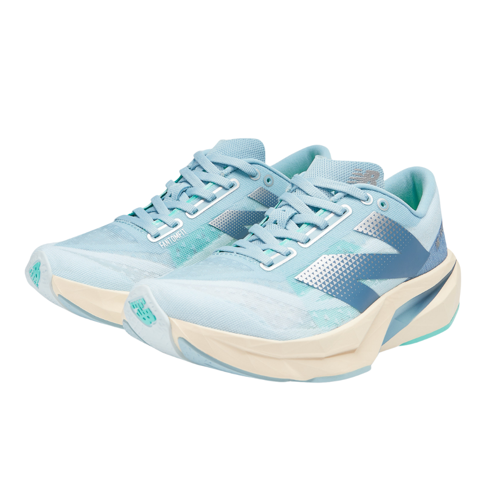 Women's New Balance FuelCell Rebel v4 (B) Shoes :Quarry Blue