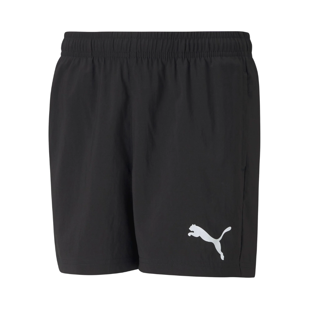Kids' Active Woven Shorts :Black