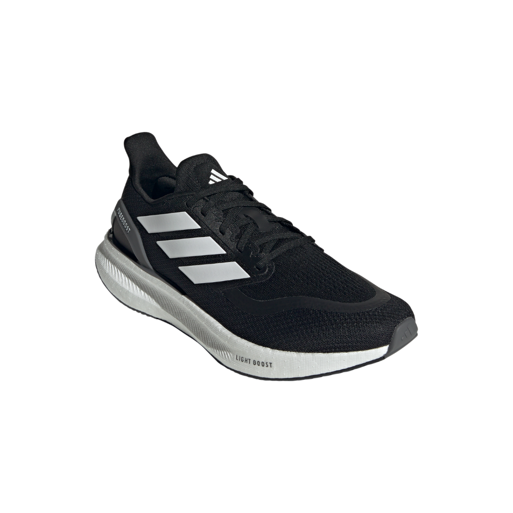 Men's Adidas Pureboost Running Shoes :Black White – iRUN Singapore
