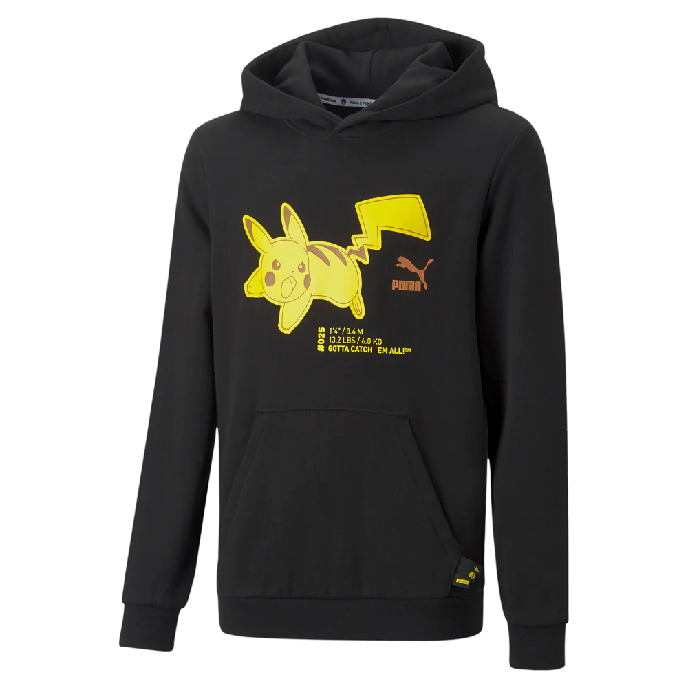 Kids' PUMA x POKÉMON Hoodie TR Kids Puma: Black – iRUN Singapore