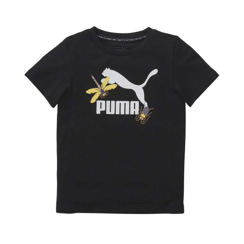 Kids' Small World Prime Tee :Black