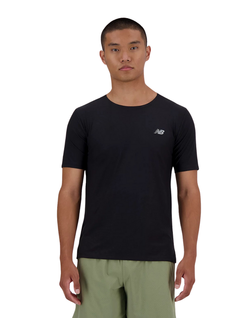 Men's Athletics Jacquard T-Shirt :Black