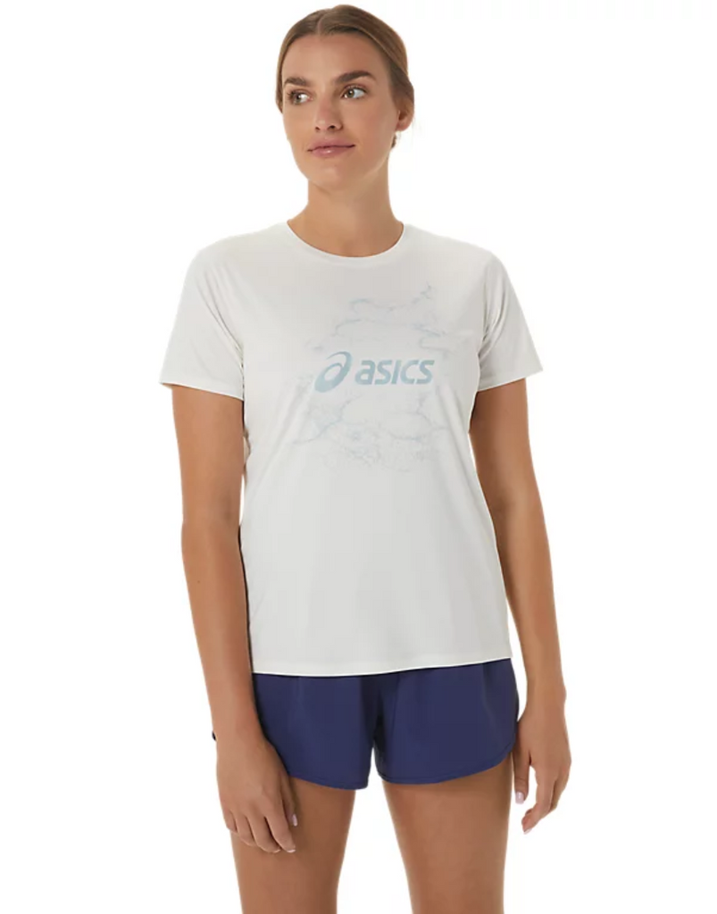 Women's Nagino Graphic Run Short Sleeve Top (2 Colours)