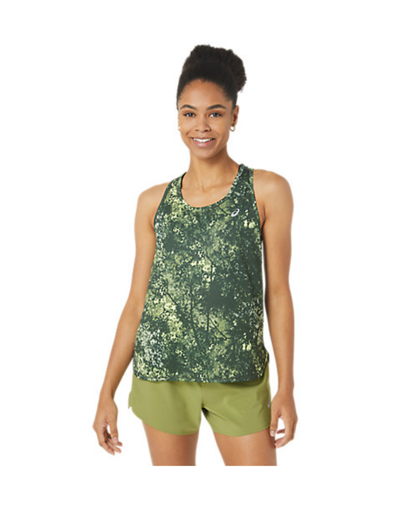 All Over Print Tank :Rain Forest/Glow Yellow