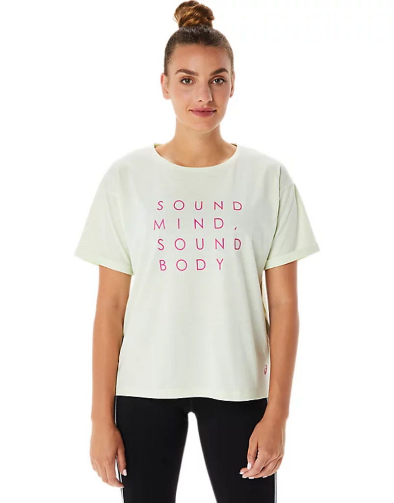 Women's Training Core Relaxed Graphic Tee :White