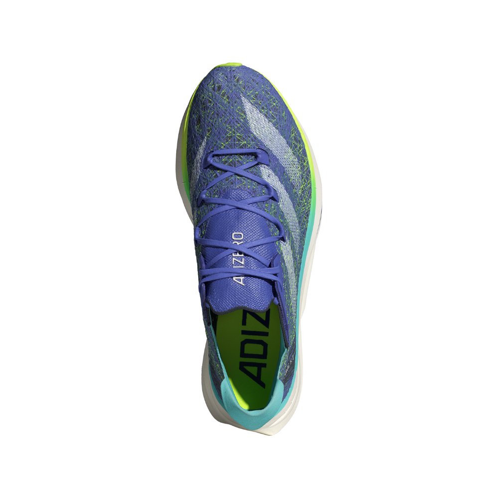 Men's Adidas Adizero Prime X 2 Strung Racing Shoes :Cobalt Blue