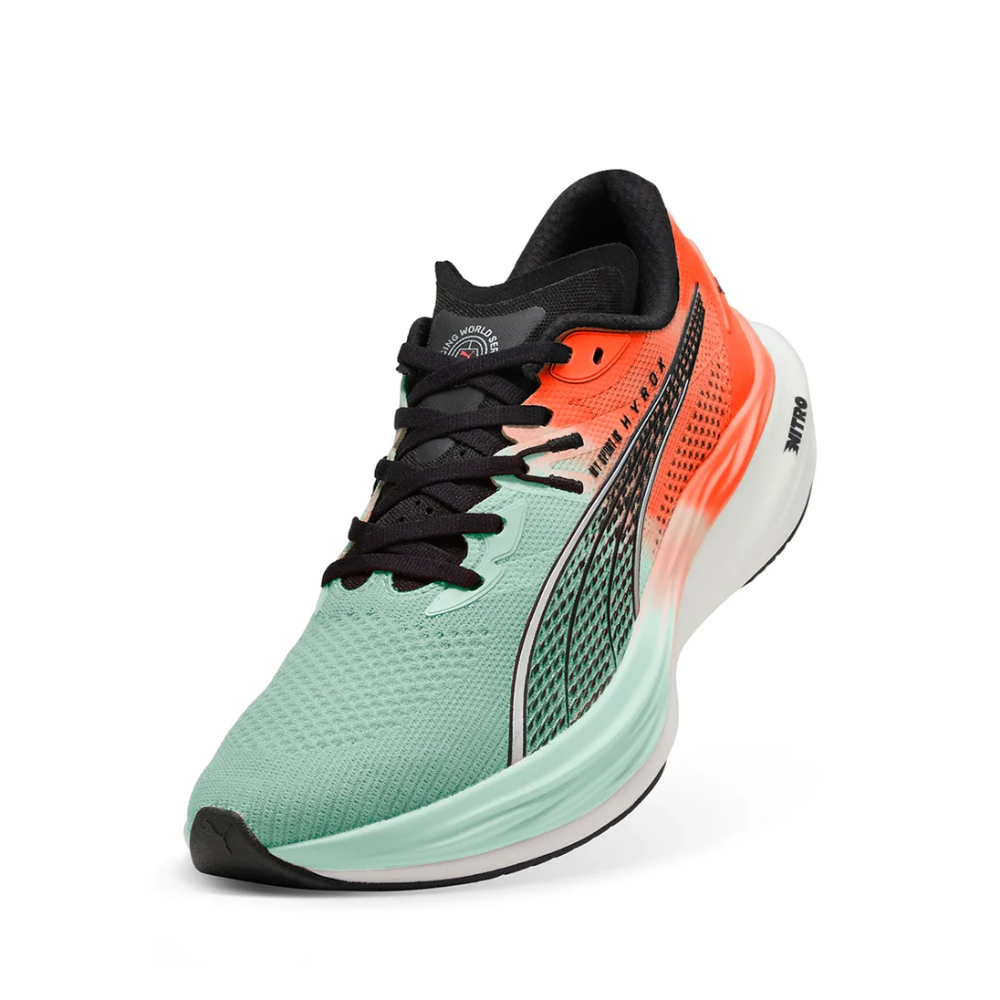Men's PUMA x HYROX Deviate Nitro 3 :Glowing Red – iRUN Singapore