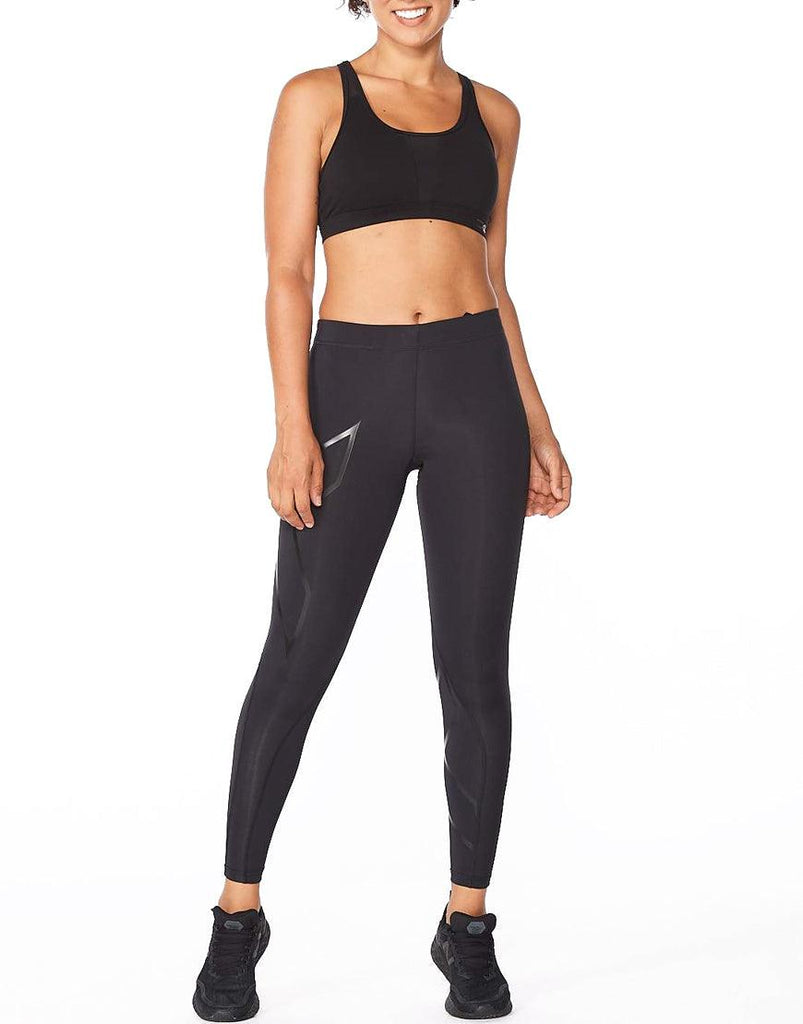 Women's 2XU Core Compression Tights :Black | Nero – iRUN Singapore