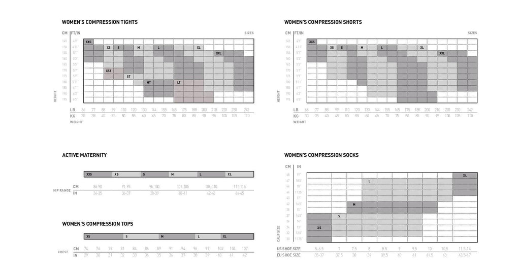 2XU Women's Print Fitness Mid-rise Compression Tights-WA5387B (SDS/SIL –  Key Power Sports Singapore