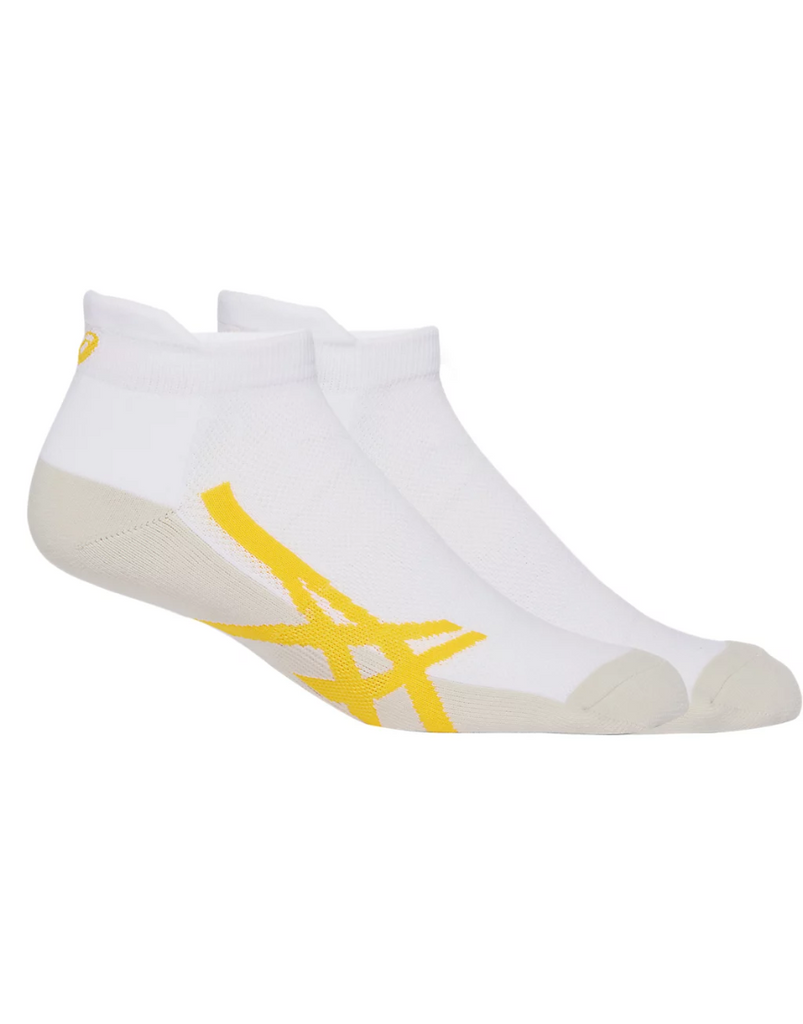 Cushion Single Tab Socks: White