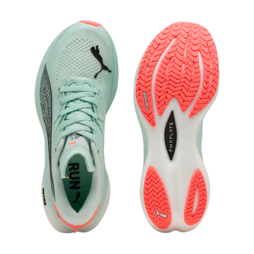 Women's Puma Deviate Nitro 3 Running Shoes :Peaceful Blue
