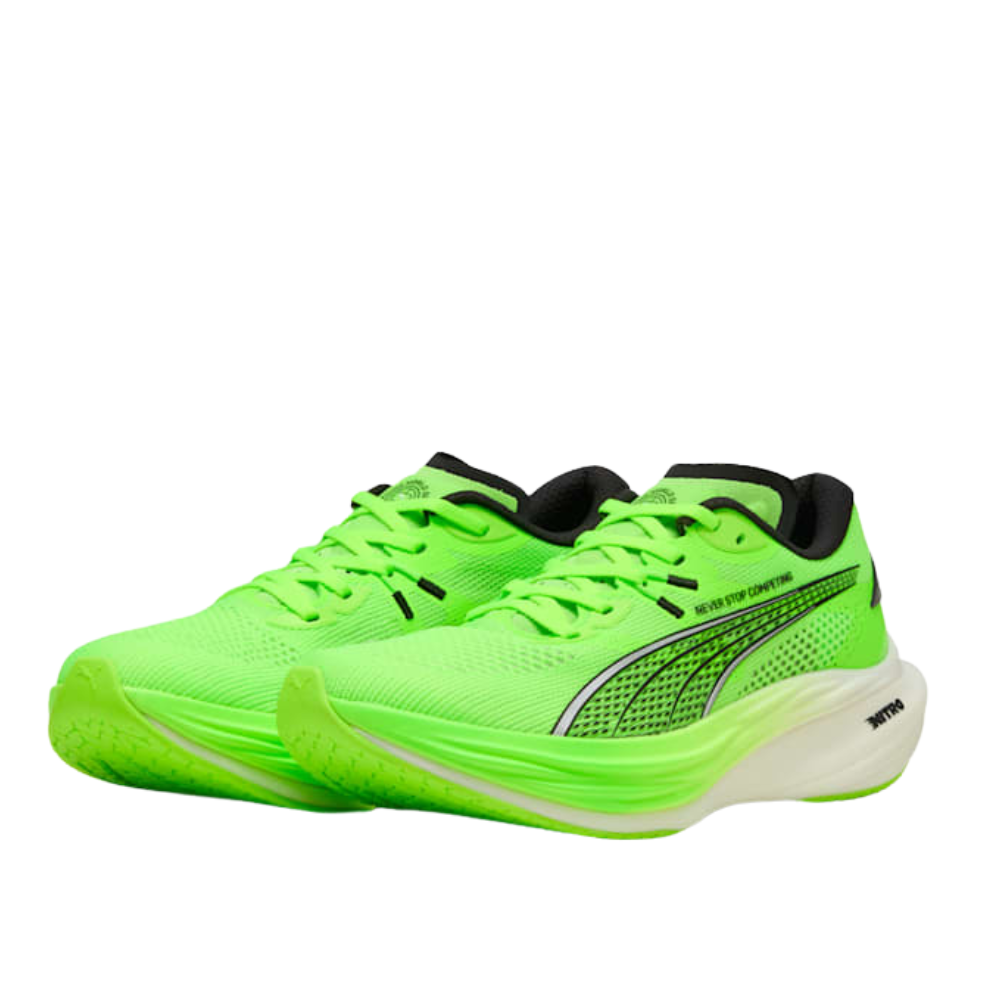 Men's PUMA x HYROX Deviate Nitro 3 :Green Glare – iRUN Singapore