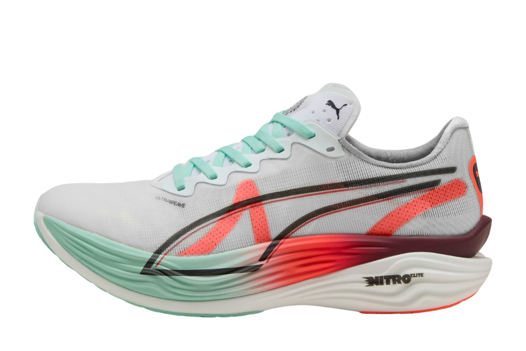 Hyrox Deviate Nitro Elite 3 Women's :White | Glowing Red