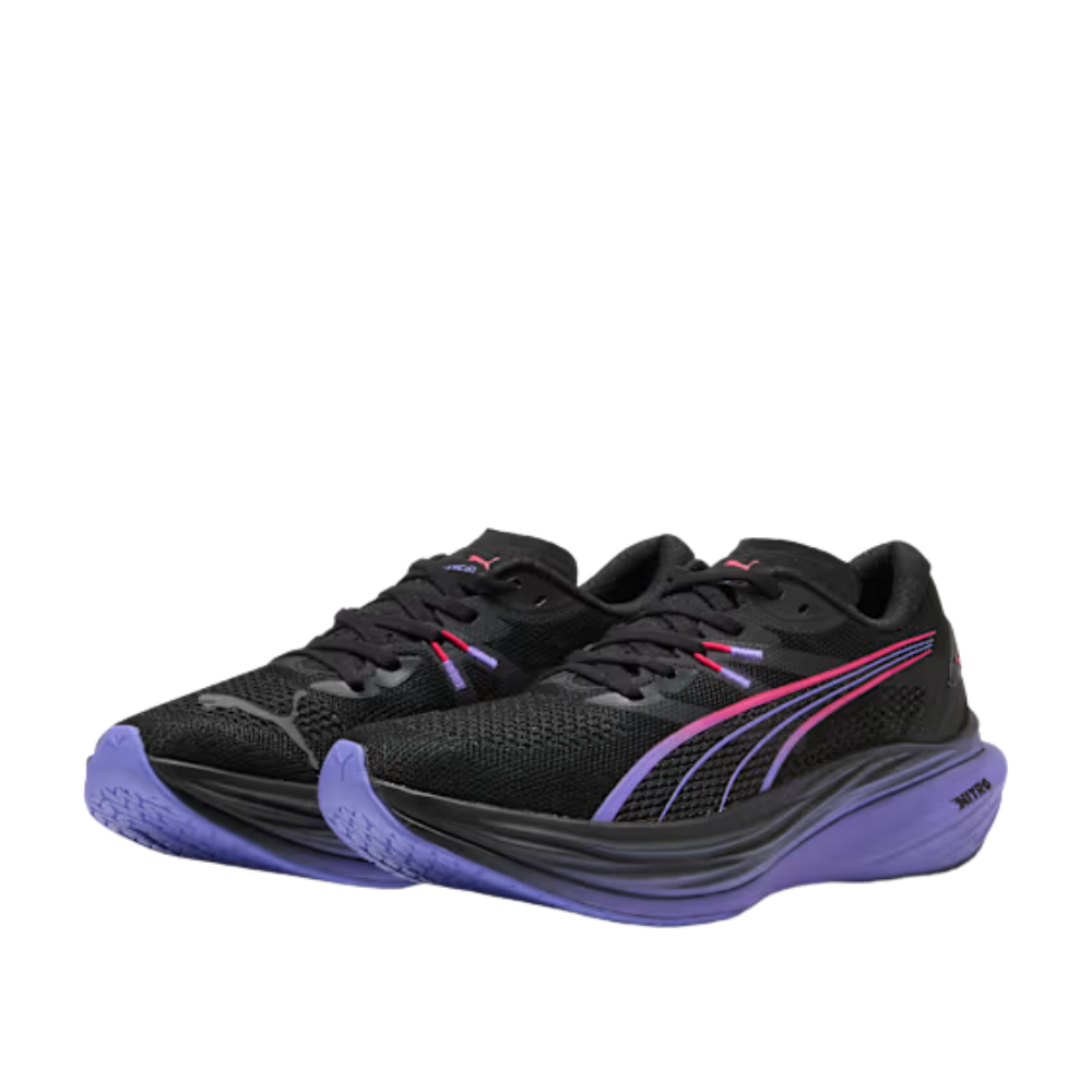 Men's Puma Deviate Nitro 3 Digitokyo :Black | Dark Amethyst – iRUN