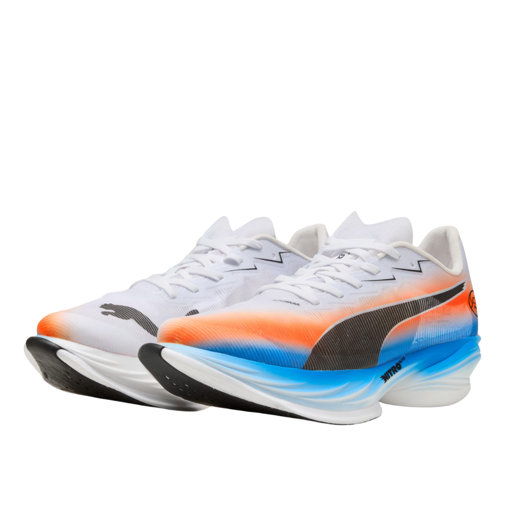 Men's Puma FAST-R Nitro Elite 3 Ekiden :PUMA White | Heat Fire