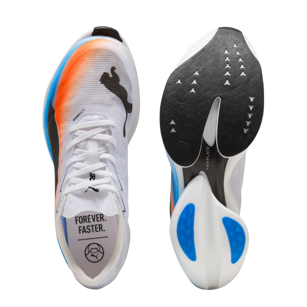 Men's Puma FAST-R Nitro Elite 3 Ekiden :PUMA White | Heat Fire
