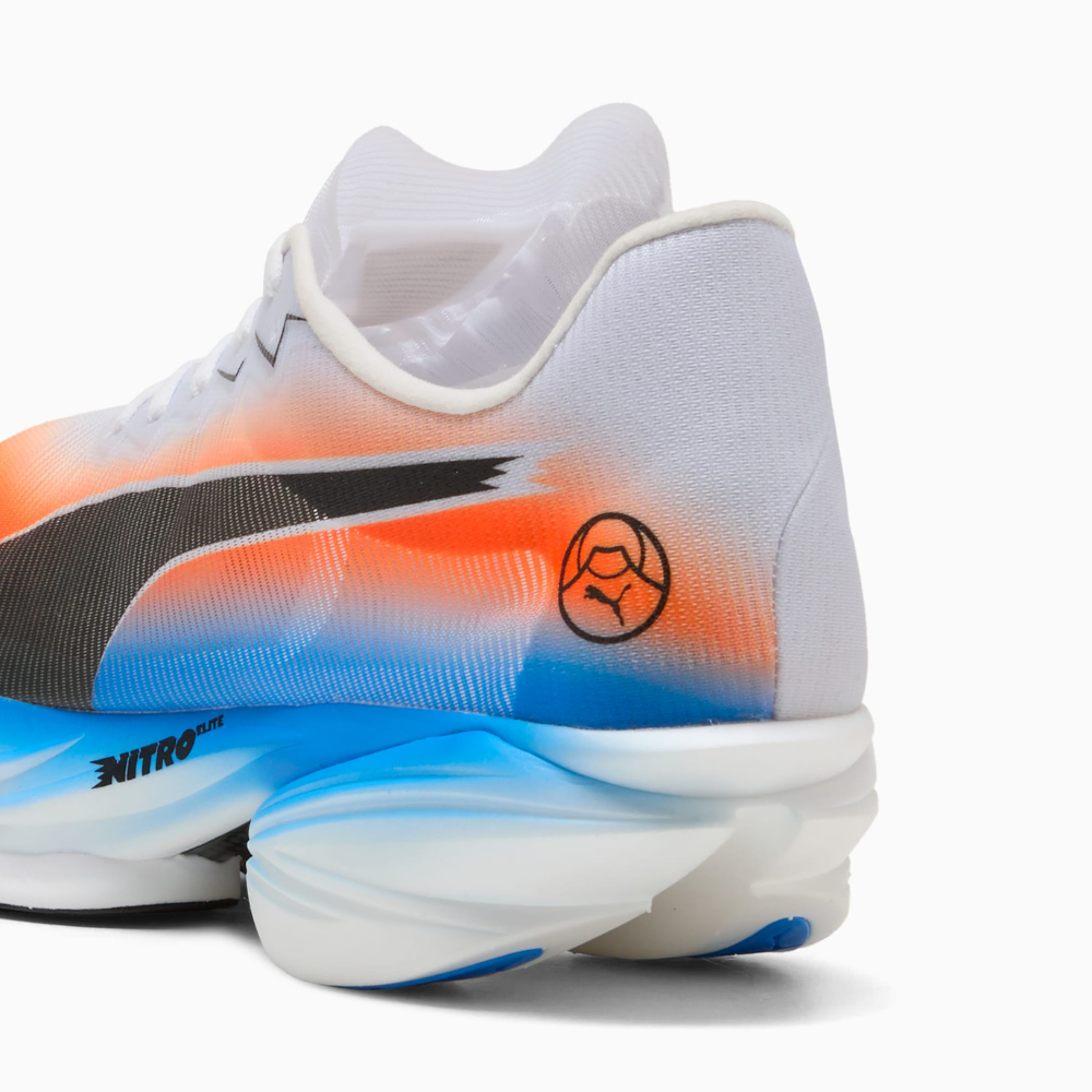 Men's Puma FAST-R Nitro Elite 3 Ekiden :PUMA White | Heat Fire