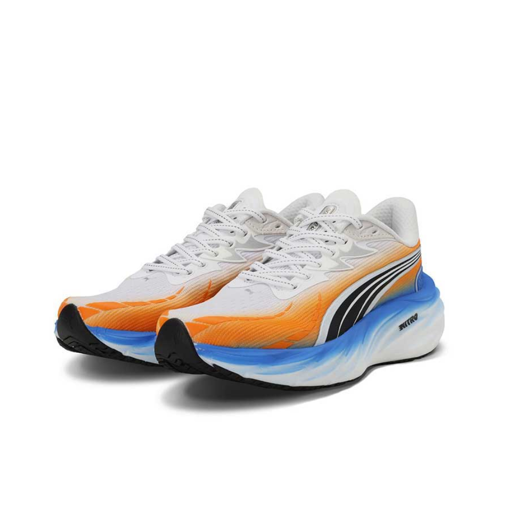 Women's Puma Velocity Nitro 4 EKIDEN :PUMA White | Heat Fire