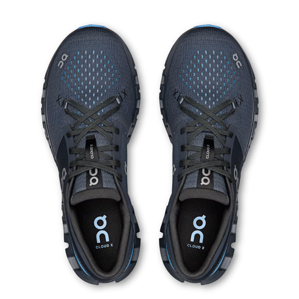 Men's ON Cloud X 4 Shoes :Navy | Gourami – iRUN Singapore