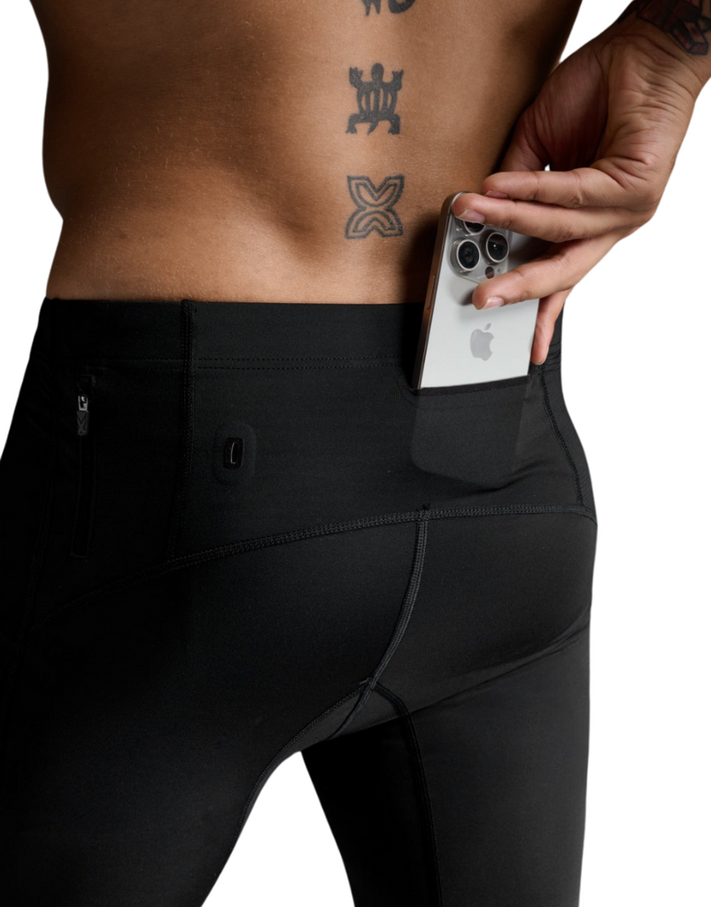 Men's 2XU Light Speed Compression Tights :Black | Gold – iRUN