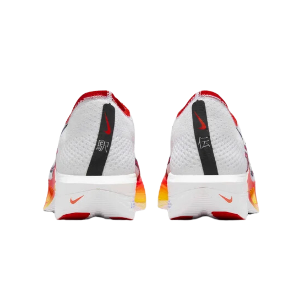 Men's ZoomX Vaporfly Next% 3 Flyknit Premium :White | Habanero Red