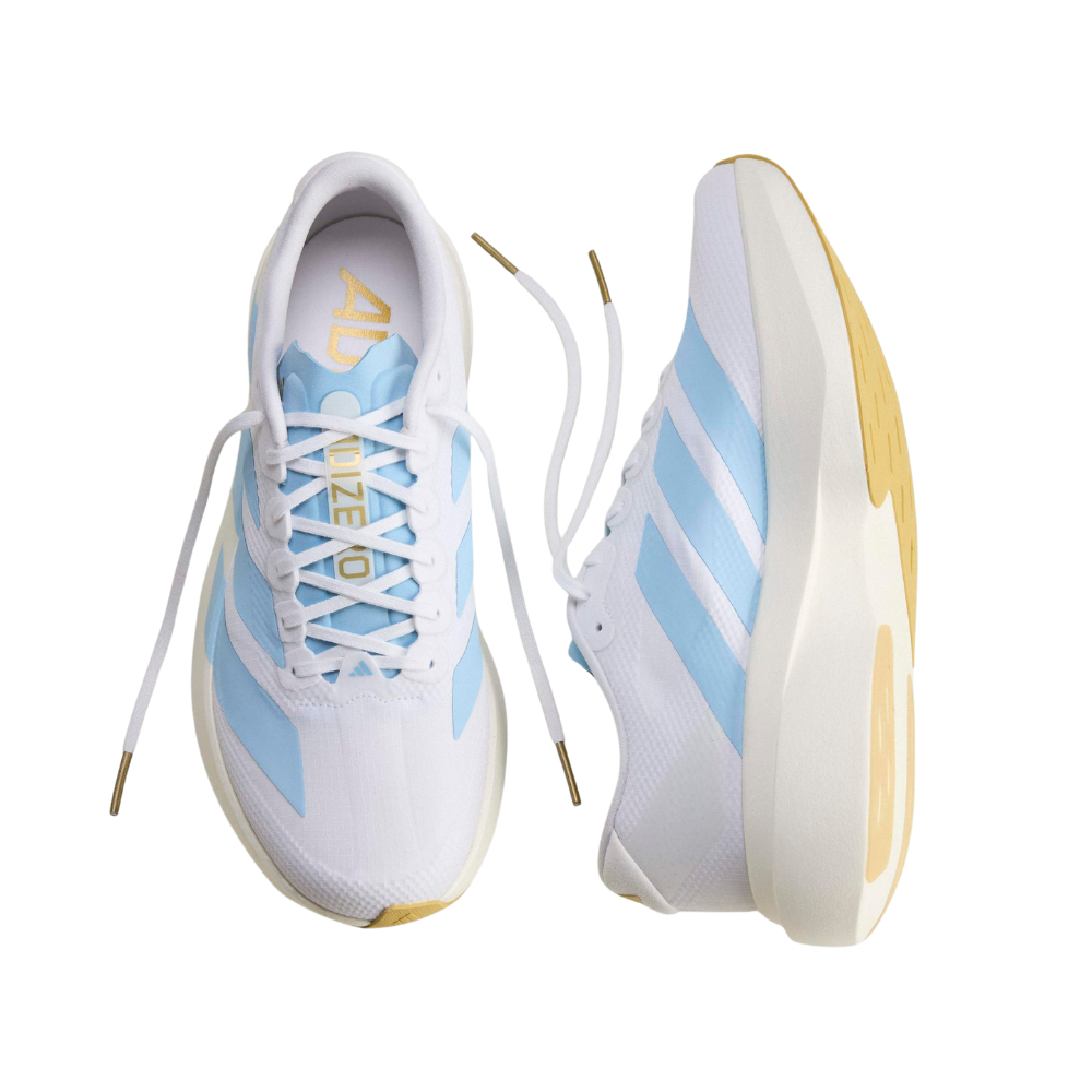 Men's Adidas Adizero EVO SL :Cloud White | Clear Blue – iRUN Singapore