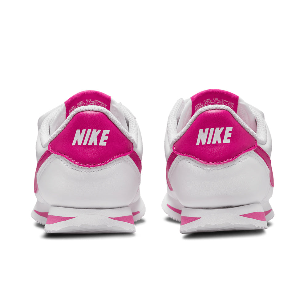 Nike Cortez Basic SL (PS) Little Kids' Shoes White-Pink Prime