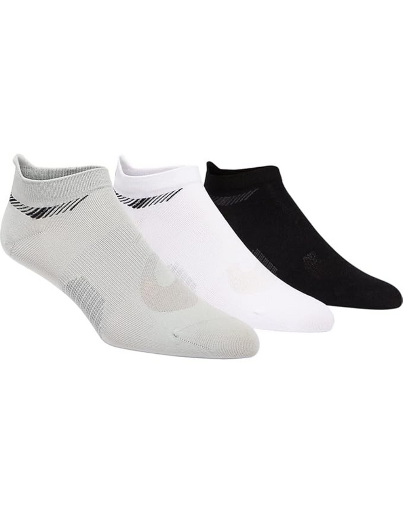 Running Socks 3p: White/Black/Grey