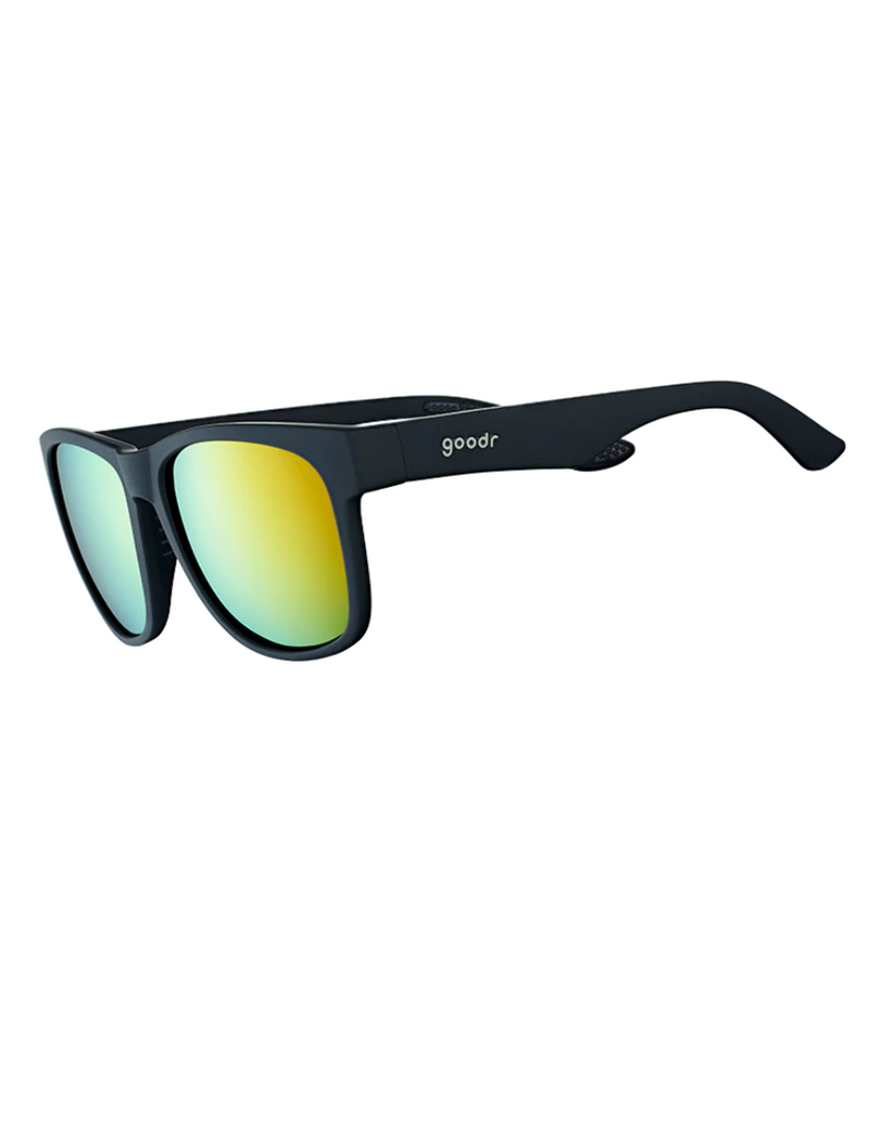 Goodr Beelzebub's Bourbon Burpees Running Sunglasses :Black