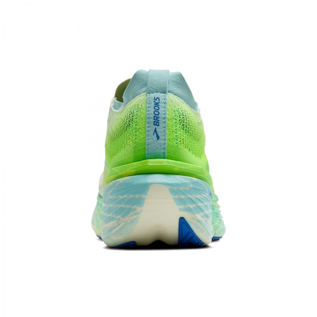 Unisex Brooks Hyperion Elite 4 PB Running Shoes :Blue Wash | Green