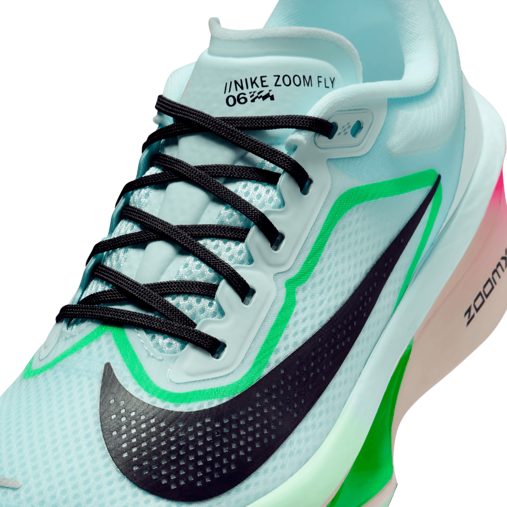 Women's Nike Zoom Fly 6 Running Shoes :Glacier Ice | Black – iRUN