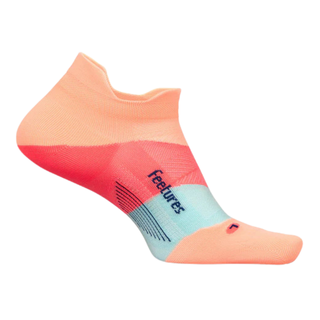 Feetures Elite Ultra Light No Show Tab :Vibrant Reef